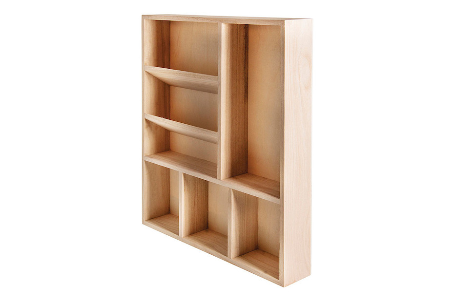 Rayher Holz-Setzkasten FSC Mix Credit | 30 × 38 × 5.2 cm