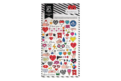 Image of Rayher Sticker Qoquettish Eyes Papier | 15 × 9 cm