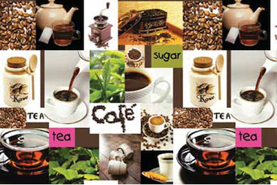 Image of Tischdecke Fantastik Coffee&Tea 140 cm rund