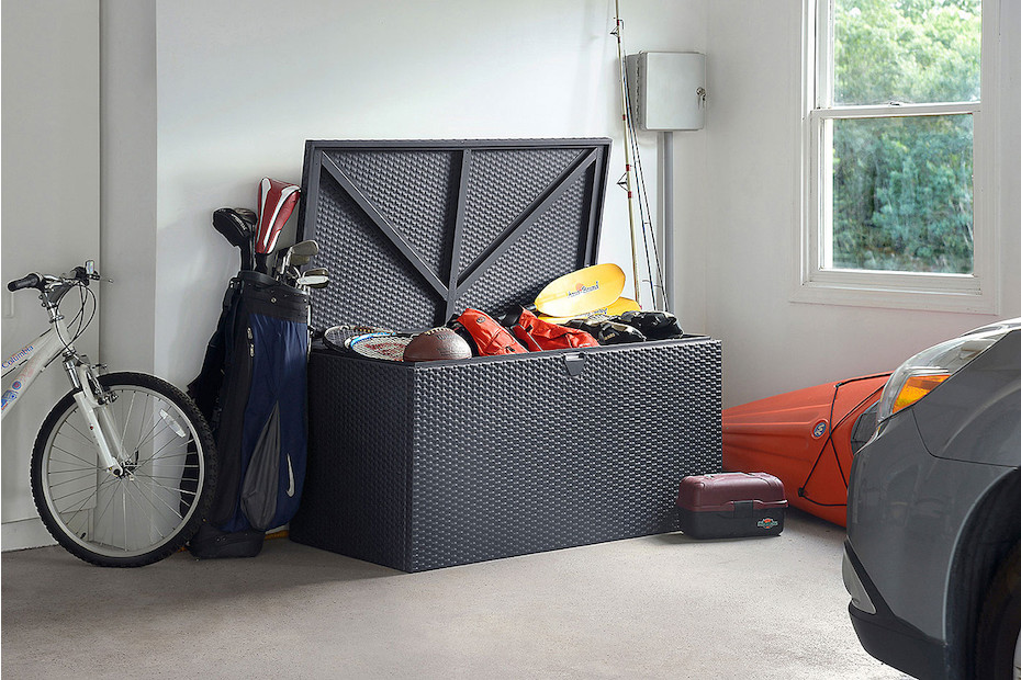 Cassa Plastica 75L Masterbox Sundis - Impilabile, Grigio Antracite, Per Garage E Officina - Foto 12