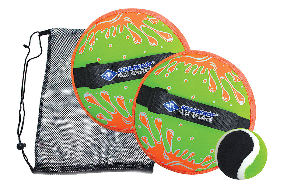 Schildkröt Fun Boccia Set, 4x2 Palline di Plastica, 1x Pallina da Tiro, in una Borsa da Trasporto con Cerniera, 970009 Schildkröt Fun Boccia Set, 4x2 Palline di Plastica, 1x Pallina da Tiro, in una Borsa da Trasporto con Cerniera, 970009