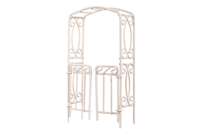 Rayher Miniatura Arco Rampicante con Porte | 8 × 15 × 3.7 cm