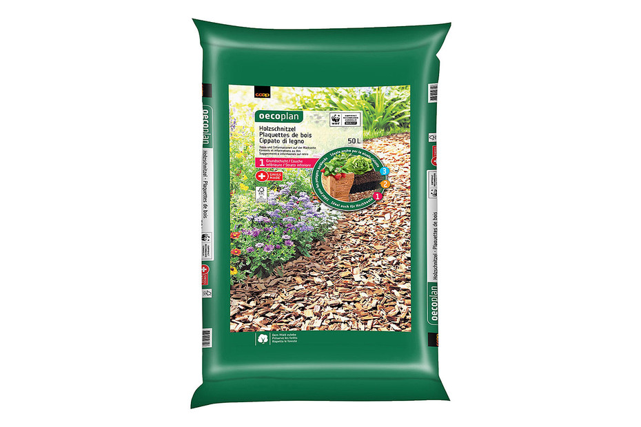 COMPO Cippato Di Legno Naturale - Pacciamatura Decorativa 45L Per Orto E Giardino - Foto 13