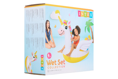 Intex Luftmatratze Enchanted Unicorn Ride-On