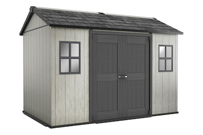 Keter Gartenhaus Oakland 1175 SD Polypropylen | 350 × 229 × 254 cm