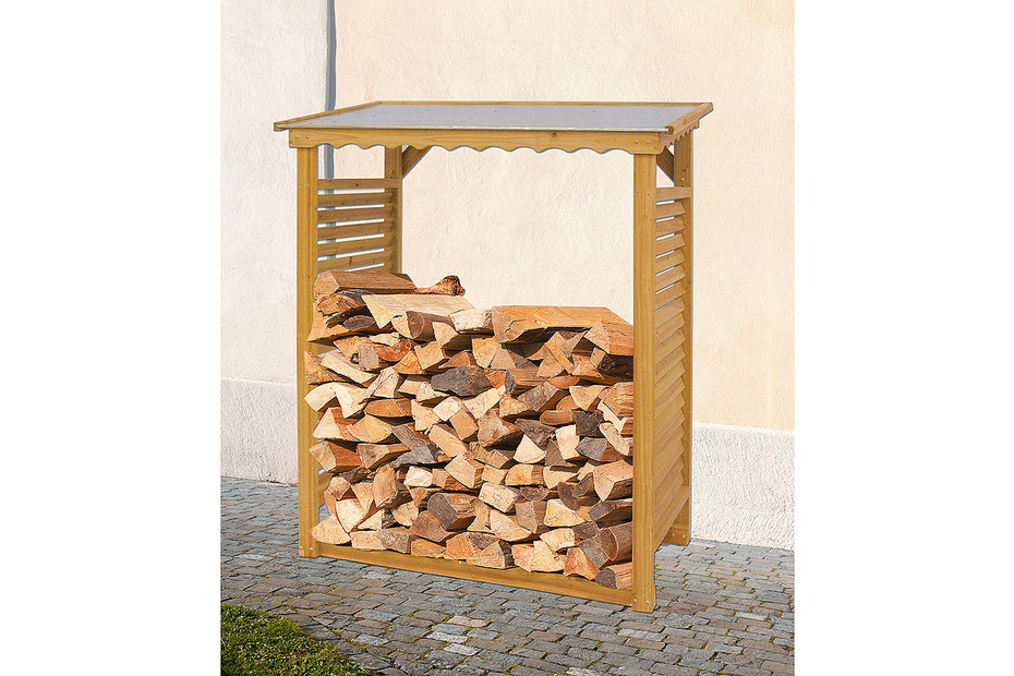 QUICK STAR Scaffalatura in Metallo per Legna da ardere, 185 x 70 x 185 cm, 2,3 m3, Colore: Antracie QUICK STAR Scaffalatura in Metallo per Legna da ardere, 185 x 70 x 185 cm, 2,3 m3, Colore: Antracie