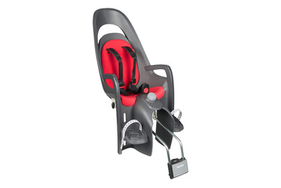 Hamax Seggiolino per Bambini Caress con attacco al tubo sella, rosso