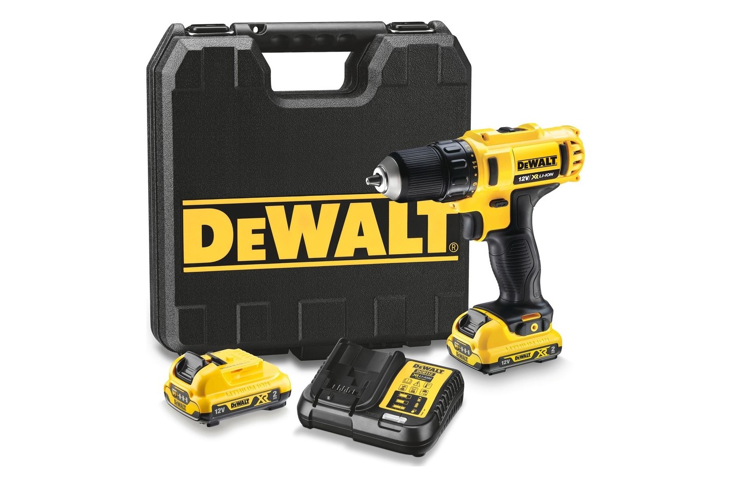 DeWalt Perceuse-visseuse sans fil Dcd710D2 | 12 V | 2 Ah