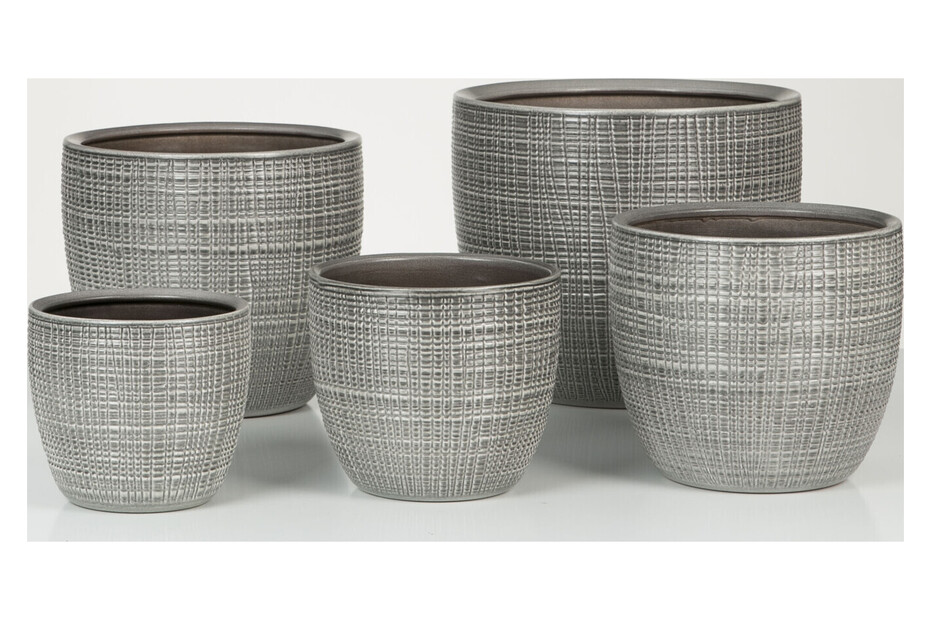 Scheurich Pot de fleurs en céramique, couleur: Panna, 19 cm de diamètre, 17 cm de hauteur, 4 l de volume Scheurich Pot de fleurs en céramique, couleur: Panna, 19 cm de diamètre, 17 cm de hauteur, 4 l de volume