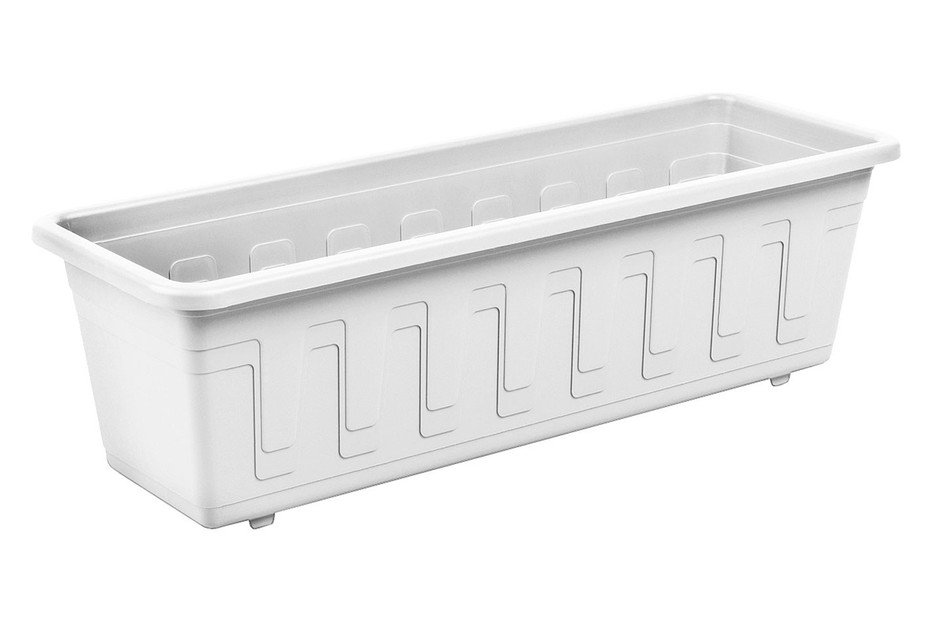 Blumenkiste Weiss | 60 × 17 cm