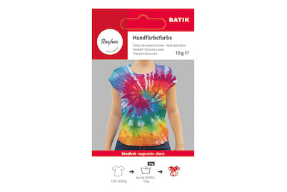 Image of Rayher Batik-Handfärbefarbe Kirsche | 10 g