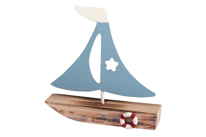 Image of Rayher Deko-Segelboot Holz | 10.5 × 11 × 2.5 cm