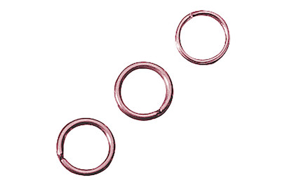 Image of Rayher Spaltring | 7 mm | 10 Stück