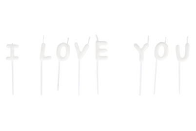 Image of Rayher Kerzensticks I Love You | 2 × 8 cm
