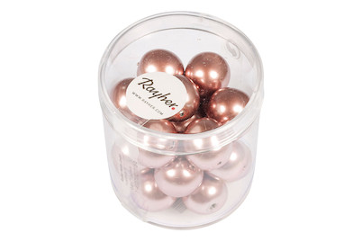 Rayher Perle di cera di vetro Rinascimento | 1,2 cm | 21 pezzi