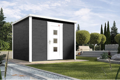 Weka Maison design wekaLine 413 1, avec Porte simple, anthracite