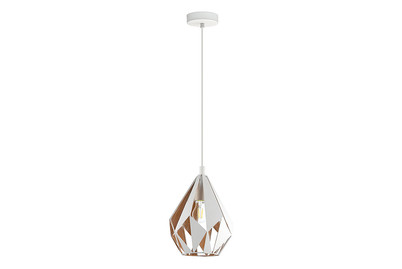 Eglo Hängeleuchte Carlton 1 Weiss-Gold | 110 × 20.5 cm Eglo Hängeleuchte Carlton 1 Weiss-Gold | 110 × 20.5 cm