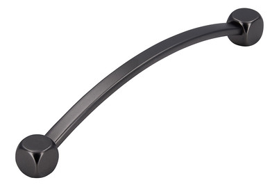 Siro Maniglia per mobili 2388 Metallo Cromo Nero Opaco | 96 mm