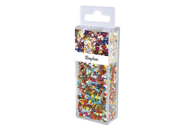 Image of Rayher Glasperlen Bunt | 100 g