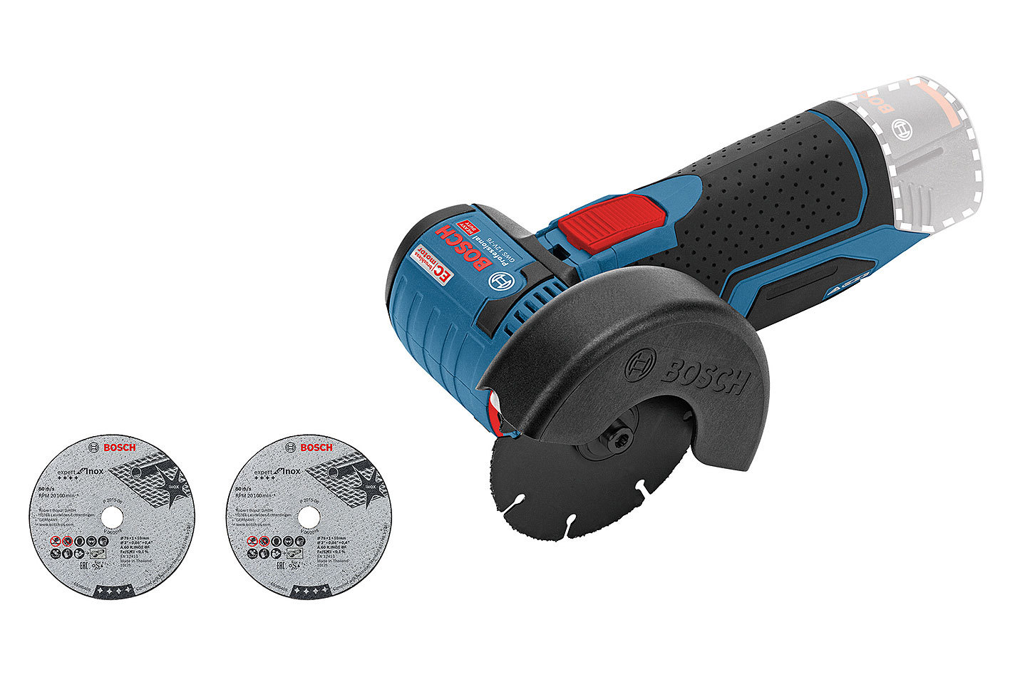 Bosch Meuleuse d'angle sans fil GWS 76-12V Professional | Solo