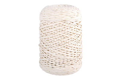 Image of Rayher Braidy Recycling-Garn Creme | ⌀ 2 mm | 250 g