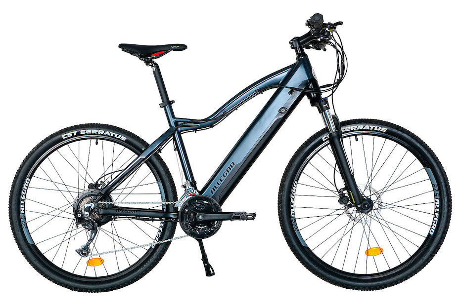 VTT électrique Allegro CrossTour II AXU°04 19, 48 cm, gris Acheter