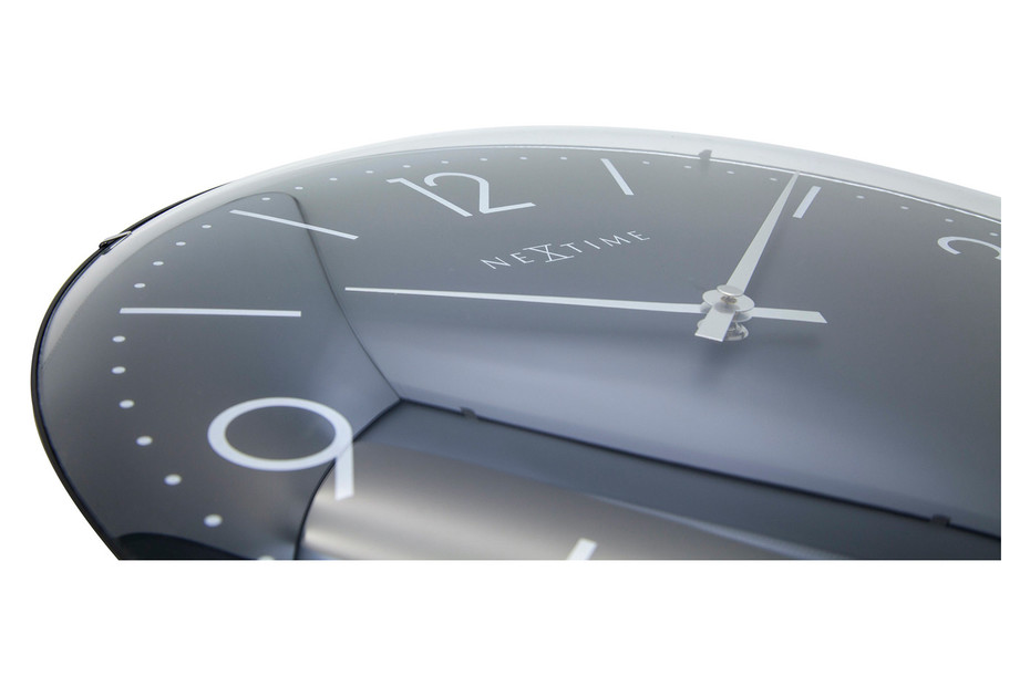 NeXtime Wanduhr Basic Ø 35 cm Schwarz kaufen bei JUMBO