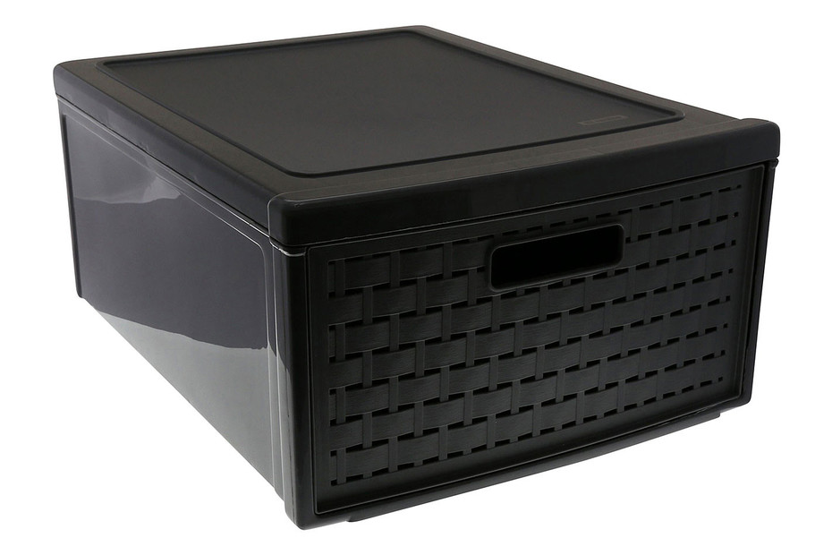 Oecoplan Schubladenbox Country Anthrazit