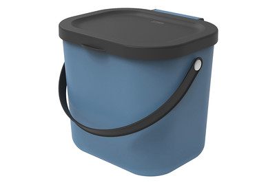 Rotho Sistema di Riciclaggio Albula Blu | 20.8 × 20 × 23.5 cm | 6 l