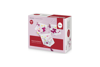 Image of Rayher Kreativ-Set Einhorn für 8 Stoffwimpel | Box