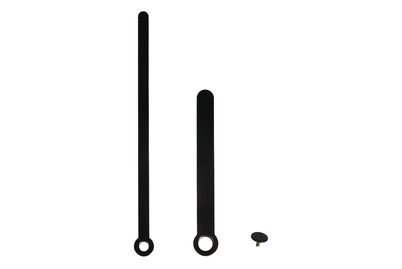 Image of Rayher Uhrzeiger Sporty mit Abdeckkappe | 68 × 100 mm
