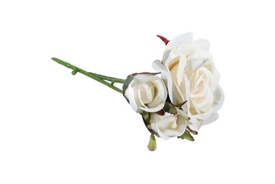 Image of Rayher Rosen Pick Weiss | 15 cm | 3 Stück