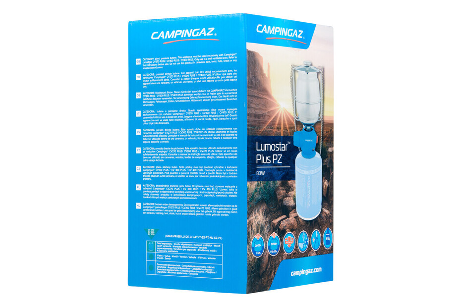 LAMPE A GAZ CAMPINGAZ 206 L 80W LAMPE A GAZ CAMPINGAZ 206 L 80W