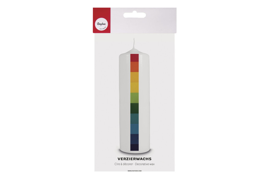 Fogli Di Cera Colorati Rayher | Busta Con 6 Colori Fashion, 20x6,5 Cm - Per Decorazione Saponi E Biglietti - Foto 11