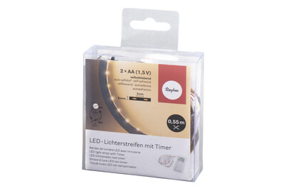 Image of LED Lichterstreifen, 55cm, 16 LED's 8mm, PVC-Box 1Stück