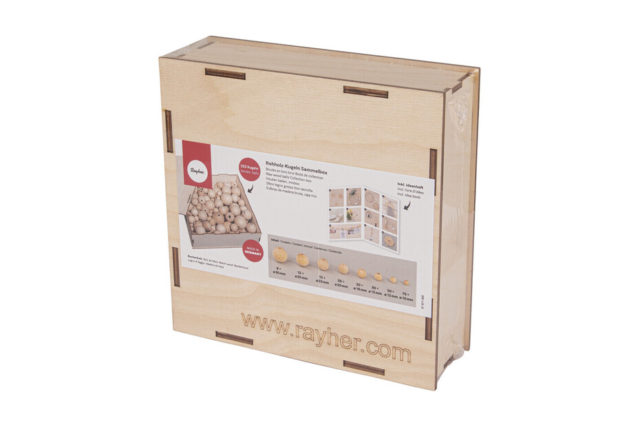 Rayher Palline di legno grezzo - acquista su Rayher Palline di legno grezzo - acquista su