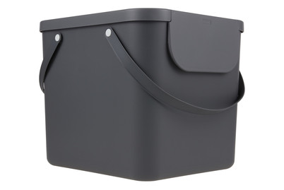 Rotho Sistema di Riciclaggio dei Rifiuti Albula | 34 × 39,5 × 38,5 cm | 40 l
