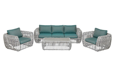 Home and More Wicker Lounge Salina