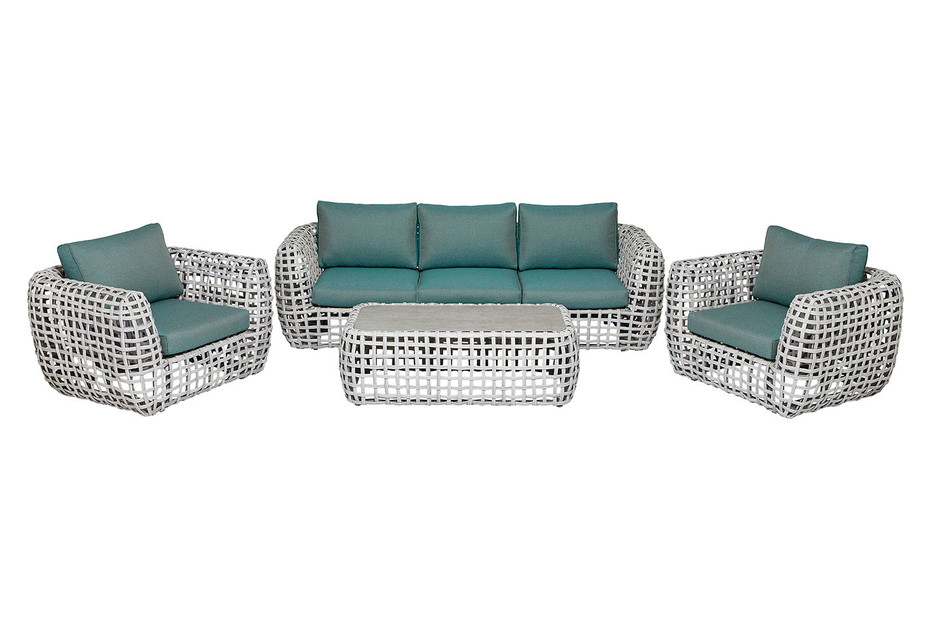 Home and More Wicker Lounge Salina