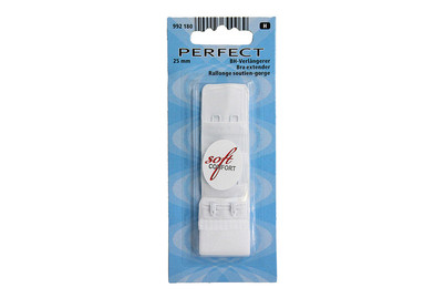 Image of Perfect BH-Verlängerer Weiss | 25 mm | 3 × 2 Haken
