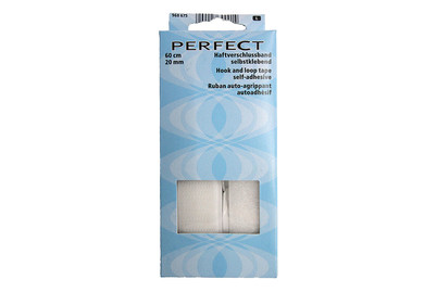 Image of Perfect Haftverschluss Weiss | 60 × 2 cm
