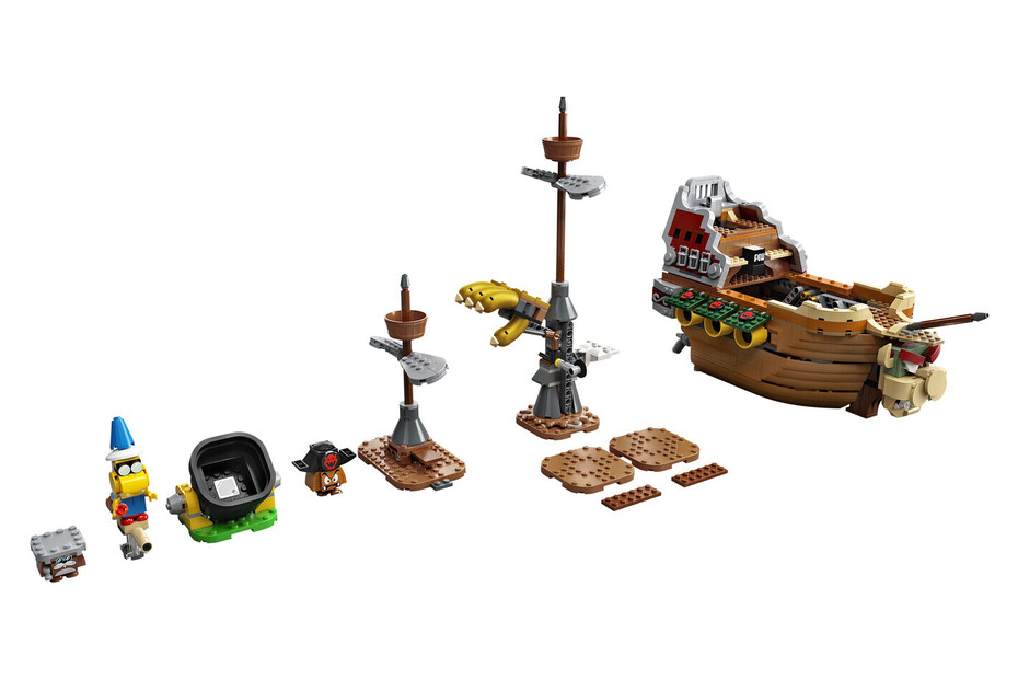 LEGO® Super Mario™ 71391 Il veliero volante di Bowser Pack di