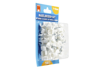 Image of Max Hauri AG Nagelbriden-Set Weiss