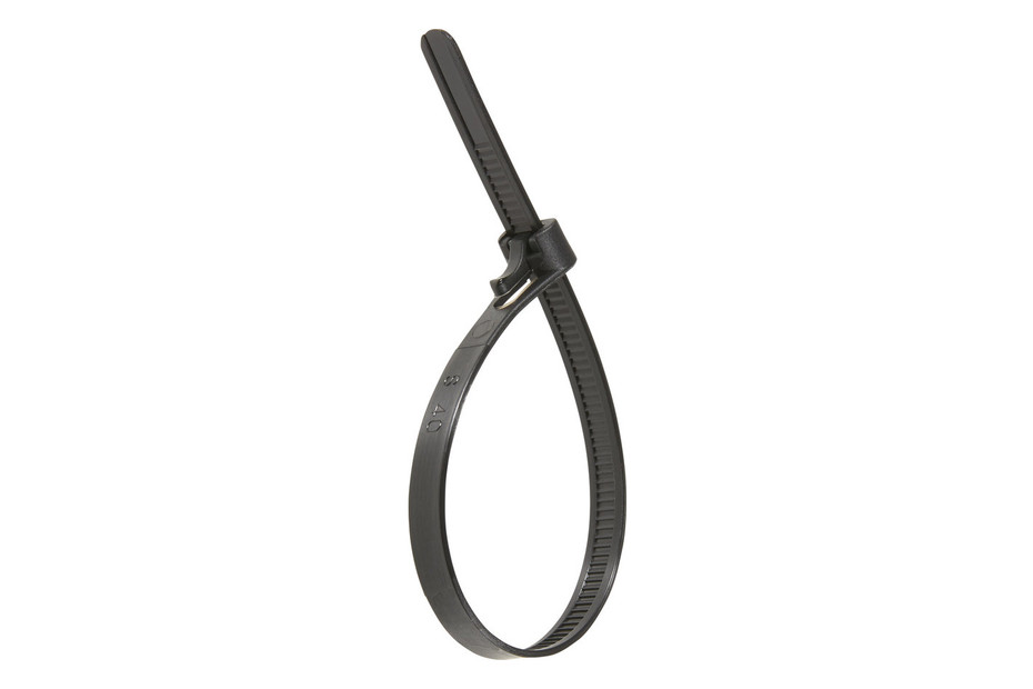REV Ritter - Set di 25 fascette richiudibili per cavi, 200 x 7,6 mm REV Ritter - Set di 25 fascette richiudibili per cavi, 200 x 7,6 mm