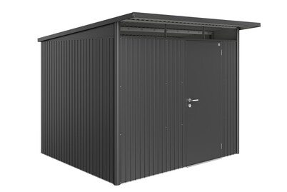 Biohort Capanno attrezzi AvantGarde A6 Porta standard Grigio scuro