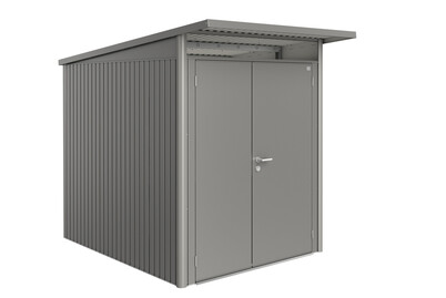 Biohort Capanno attrezzi AvantGarde A2 Porte doppie Quarzo grigio