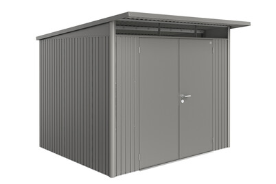 Biohort Capanno attrezzi AvantGarde A6 Porte doppie Quarzo grigio