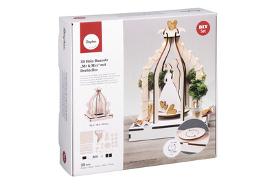 Image of Holz 3-D Bausatz Mr&Mrs, FSCMixCred