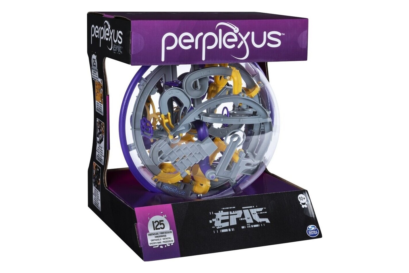 Spin Master Games - Perplexus Epic, Labyrinthe en 3D avec 125 obstacles, Multicolor