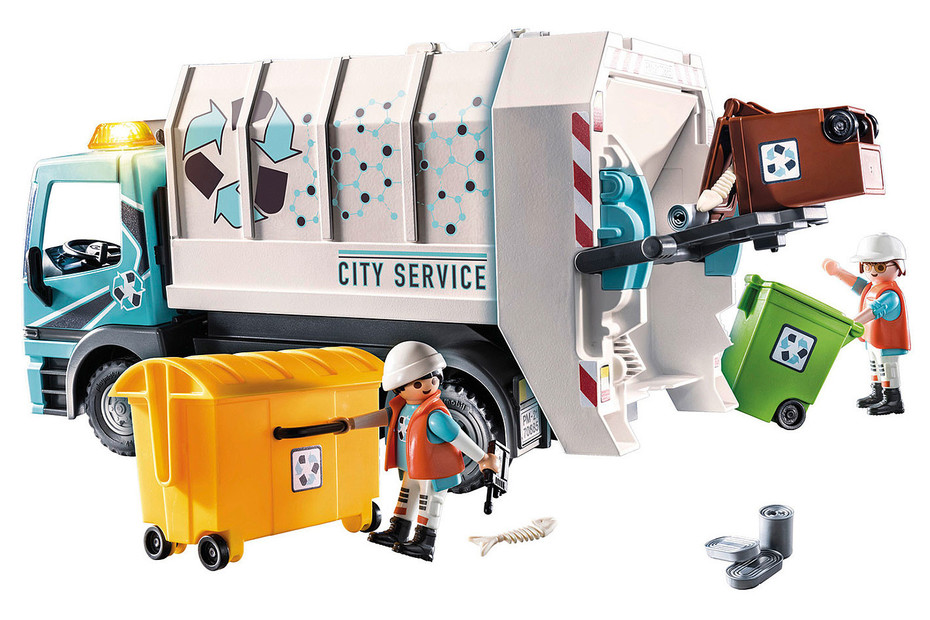 PLAYMOBIL City Life Müllfahrzeug mit Blinklicht (70885) kaufen bei